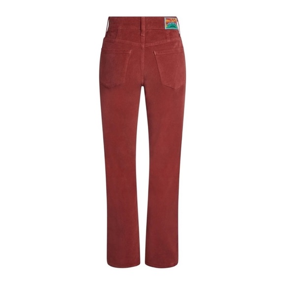 Daily Blue Denim by AG Stretch Velveteen  Straight Jeans SWING Ruby Size 24 & 26 - Picture 3 of 16